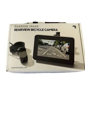 Sharper Image Rearview Bicycle Camera New In Box 4.3” Color Monitor